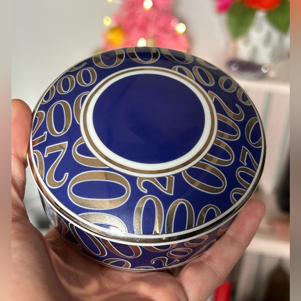 2000 millennium trinket jewelry box